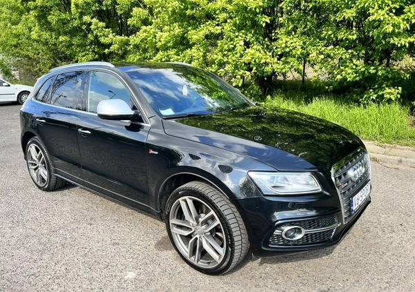 Audi SQ5 cena 124999 przebieg: 130000, rok produkcji 2016 z Warszawa małe 631